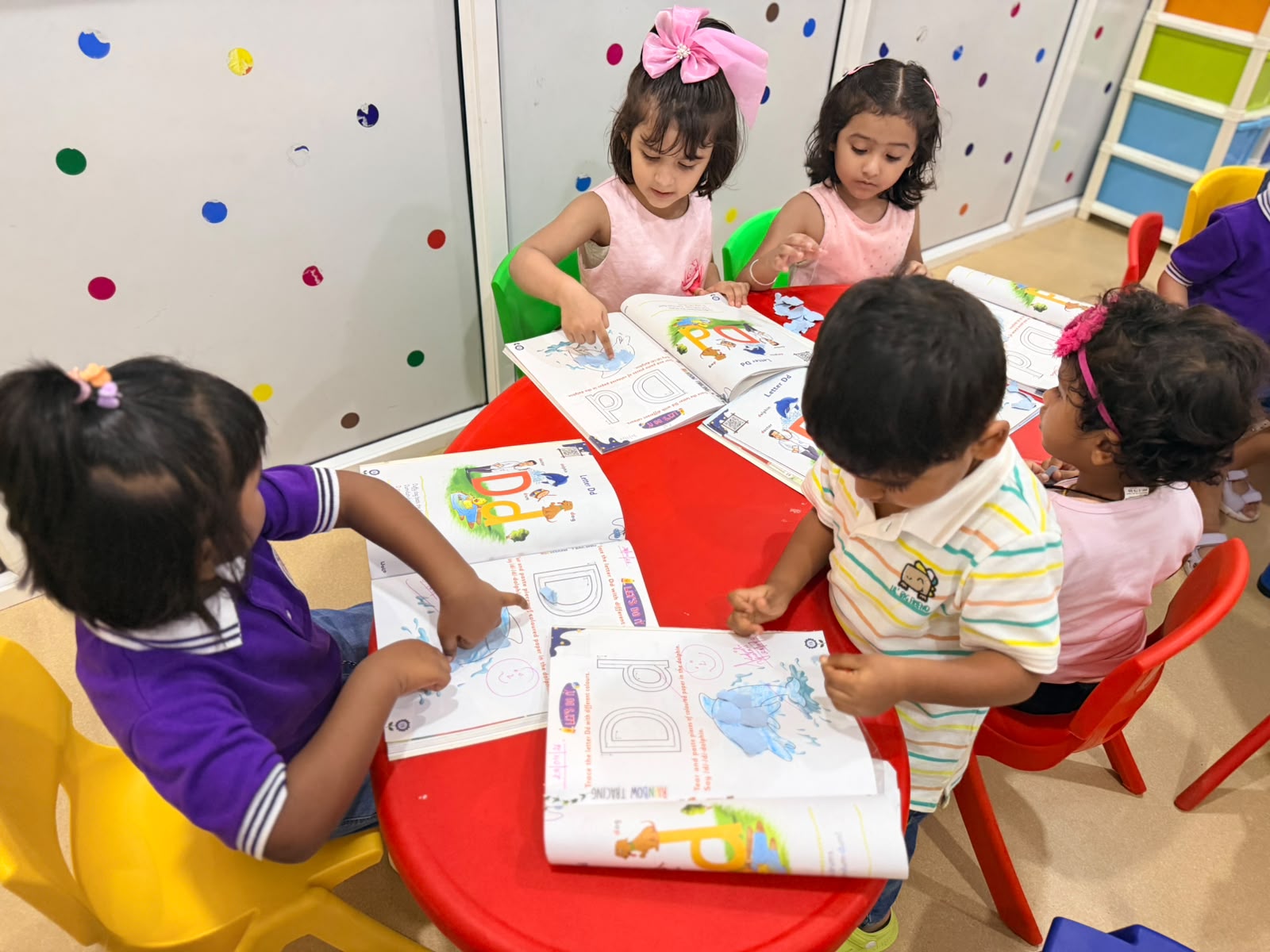 Fun activities at EVA Preschool